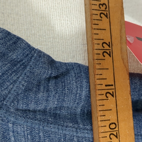 NWT Avalanche Outdoor Supply Company Men's 1/4 Zip Pullover Blue Size Medium - Picture 10 of 10